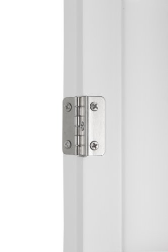 Elegant Home Fashions Adriana Linen Tower with 2-Shutter Door
