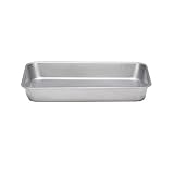 Patisse Nonstick Silver Top Brownie Pan, Silver Grey