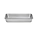 Patisse Nonstick Silver Top Brownie Pan, Silver Grey