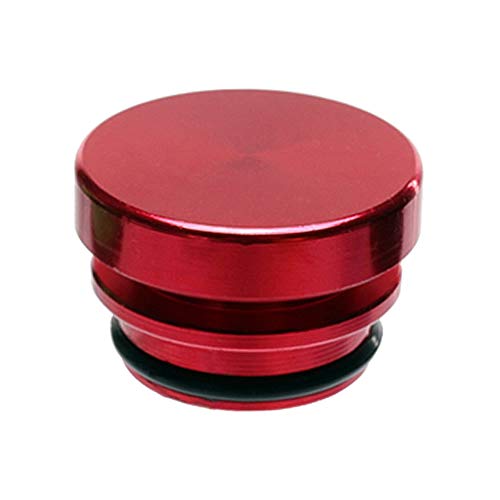 DEF Billet Aluminum Cigarette Lighter Plug Cover Universal Design Fits All Vehicles with Standard 12 Volt Power Source (Red) - Thumbnail 4