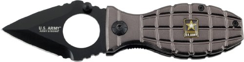 U.S. ARMY A-A1001GY Folding Knife, 3.5-Inch, Black U.S. ARMY A-A1001GY Folding Knife, 3.5-Inch, Black