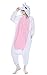 Newcosplay Unisex's Cartoon Clothing Animals Cosplay Costumes (S, Pink Unicorn)