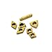 OSCARBIDE Carbide Turning Inserts MGMN200,11ER A60,WCMT2.5,CCMT060204,DCMT070204 CNC Lathe Insert for Indexable Lathe Turning Tool Holder Insert Replacement, 7 Pieces