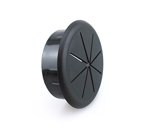 Honbay-6pcs-Black-Flexible-Desk-Grommet-Wire-Cable-Cord-Organizer-Management