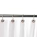 Amazon Basics Shower Curtain Hooks - Beaded Circle, Oil- Rubbed Bronze