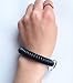 Homanda® Pack of 20 Black Plastic Wrist Coil Wrist band Key Ring Chain for Outdoor Sport