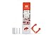 Hornit CLUG Bike Clip Indoor Outdoor Mountain Bicycle Rack Storage System, White/Orange, 43-62mm