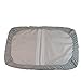 Baby Bassinet Sheets for the Chicco Lullago & Ingenuity Foldaway Rocking Bassinets 32x19 | Set of 2 (Grey/Gray) | Portable Travel Bassinet-Durable and Made to Last | 100% Woven Cotton