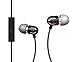 Spider TinyEar Earphones w/Inline Microphone Black