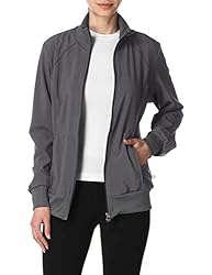 Infinity Zip Front Scrub Jackets for Women, 4-Way