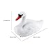 Swan Decor Pond Statue Protector Floating Ornamental Lifesize Goose Bird Hunting Bait Garden Decoration (# 1)