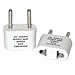 Franzus Travel Lite Adapter Plug Two Thin Blades White by Conair primary