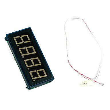 ZCL DC 0-100V Digital Red LCD Volt Voltmeter Meter Panel