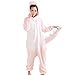 Afoxsos Women's Green Dinosaur Adult Pyjamas Cosplay Costume, Pink Dragon, X-Large