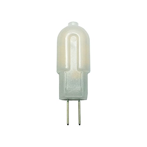 Laes G4 Bi-Pin LED Light Bulb, 1.2 W, Grey, 12 x 37 mm