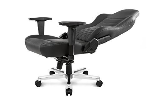 image for AKRacing Office Series Onyx Deluxe Executive Real Leather Desk Chair w