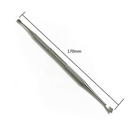 Dental Hygiene Tools 5pcs Stainless Steel Scaler Instrument Set – Mouth Mirror, Tarter Scraper, Teeth Pick, Tweezers for Home & Pet - Thumbnail 6