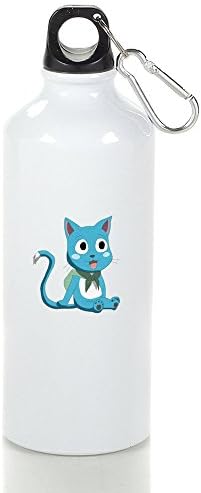Fairy Tail Happy Cool Aluminum Sports Water Bottle - 400/500/600ML 500ml