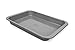 EaZy MealZ Perfectly Crisp, Less Fat, Nonstick Bacon Drip Rack + Bake Pan for oven, oberdome plus, BBQ, BBQ, Gray