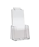 SourceOne (2pack) Slatwall Tri-fold Brochure Holder