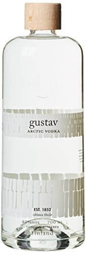 GUSTAV ARCTIC VODKA 40% (1 x 0,7 L) Artisan Premium Vodka aus Finnland, mild und harmonisch weich, handgefertigt im…