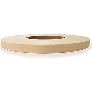 Edge Supply Maple 3/4″ x 250′ Roll, Preglued Wood Veneer Edge Banding, Flexible Wood Tape, Easy Application Iron On with Hot Melt Adhesive. Smooth Sanded Finish Veneer. Made in USA.