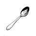 Mikasa 5080632 Bravo Stainless Steel Large Slotted Serving Spoon