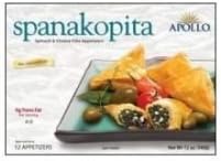 Athens Foods Spinach and Cheese, Appetizer - 24 per pack -- 2 packs per case.