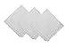 Dainty Cotton Handkerchief with Crochet Edges Set of 3
