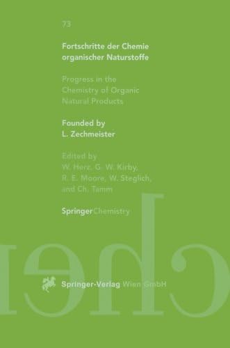 Fortschritte der Chemie organischer Naturstoffe / Progress in the Chemistry of Organic Natural Products