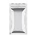 GSSUSA Halulu Mylar Ziplock Bags - Resealable Aluminum Foil Pouches for Food Storage(3.3
