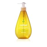 Method Kitchen Gel Hand Soap, Lemongrass, 18 Fl Oz  (Pack 6)