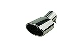 Salusy Rear Exhaust Muffler End Tail Pipe Outlet Tips For Honda VEZEL HR-V 2014 2015 2016 2017 2018
