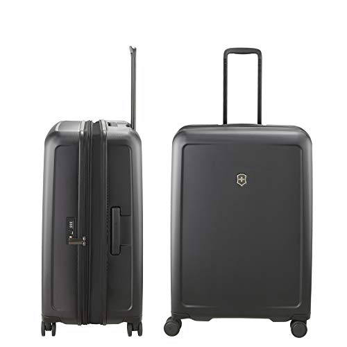 Victorinox Connex Hardside Spinner Luggage, Black, CheckedLarge (28