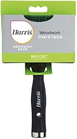 Harris Seriously Good 5 inch Woodwork Paint Brush for Sheds Fences Decking view 3