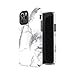 Speck Products Presidio Inked iPhone 11 Pro Case, CarraraMarble Matte/Grey