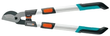 GARDENA Comfort Teleskop-Astschere 650 BT: Teleskopierbare Bypass-Baumschere für frisches Holz bis 42 mm Durchmesser, 65–90 c