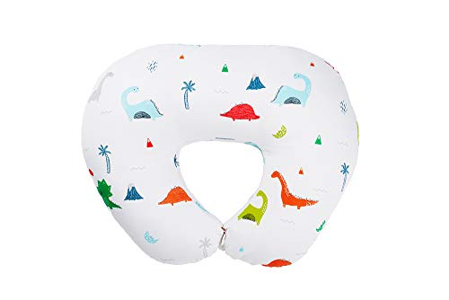 BESTLA Breatsfeeding Pillow and Positioner, Cute Dinosaur Design Nursing Pillow Widened Feeding Support Platform Design…