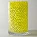 JellyBeadZ Brand - 8 Ounce Package - Almost 15,000 - Heat Sealed Bag- Water Pearls Gel Beads- Wedding & Event Centerpieces- Lemon Yellow