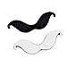 108 PCS Fake Mustaches, Mustache Party Supplies Costume Facial Hair Face Mustaches Bulk Fakes Mustache Kids Self Adhesive Novelty for Adults Mexican and Cinco de Mayo Party Costume