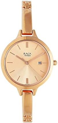 Titan Dress Watch For Women Analog Metal 2578WM01 price in Saudi