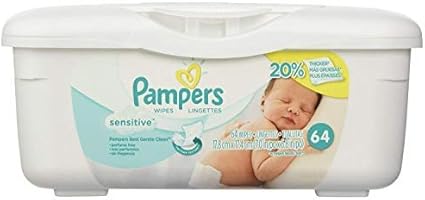 baby wipes box of 64 ct