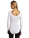 Danskin Women's Long-Sleeve Leotard, White, X-Large