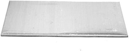NinjaCrafters Aluminum Rectangle Practice Sheets for Hand Stamping - Three (3) 20 gauge 2"x4" 20 gauge, 1100 Aluminum Unfinished Metal Stamping Blank (2"x4")