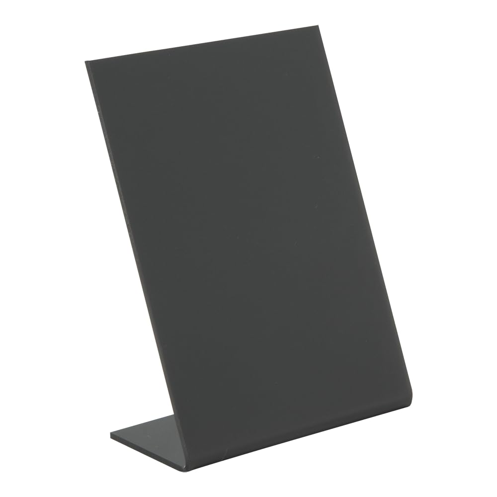 American Metalcraft TBABLA7 Table Top Chalkboard, 4-1/8" H