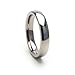 4mm Titanium Ring Comfort Fit Band 100's of Sizes & Styles Available