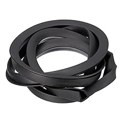 uxcell U Channel Edge Trim, 4.9ft Length Rubber