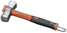 Ega Master AD696637 - Spanish Type Stonning Hammer Fiberglass 1000 Gr. Anti-Drop, Orange