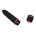Powerful Waterproof Multi Speed Handheld Magic Mini Bullet Vibrant Toy for Women Sex Electronic Massager Viberator Silicone Black (2pcs/set)