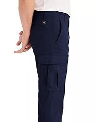 Dockers Men's Utility Cargo Pant Straight Fit, Navy